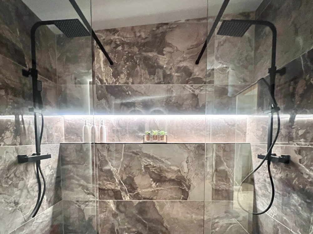 Curve ensuite double showers by Harbur-24